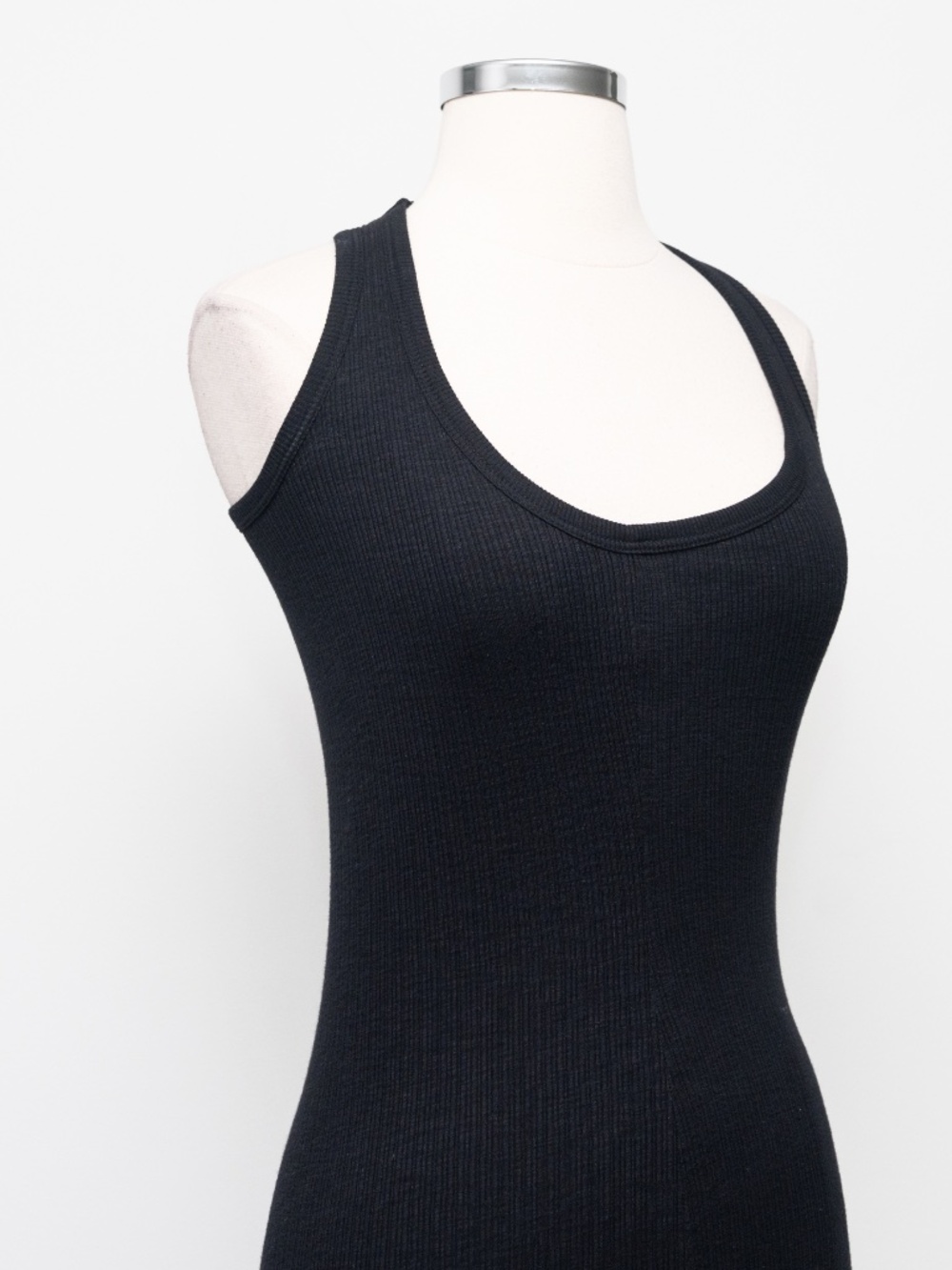 Sundry Ribbed - Cross Back Tank Top - Picture 7 of 16